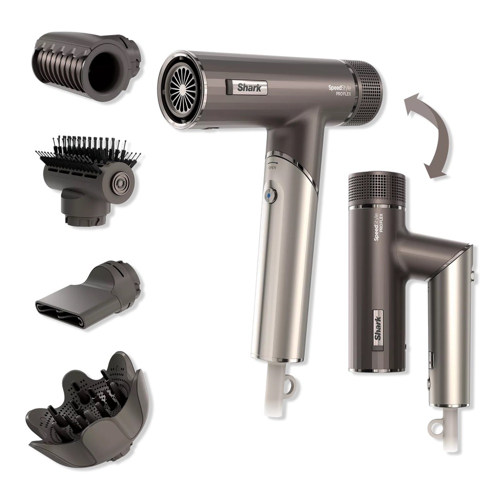 Shark SpeedStyle Hair Dryer - Silver and Gray